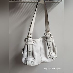 White Tiganello leather bag